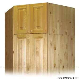 Антресольная секция Оскар угловая 1020х1020 (Н-510) Антресольная секция Оскар угловая 1020х1020 (Н-510)