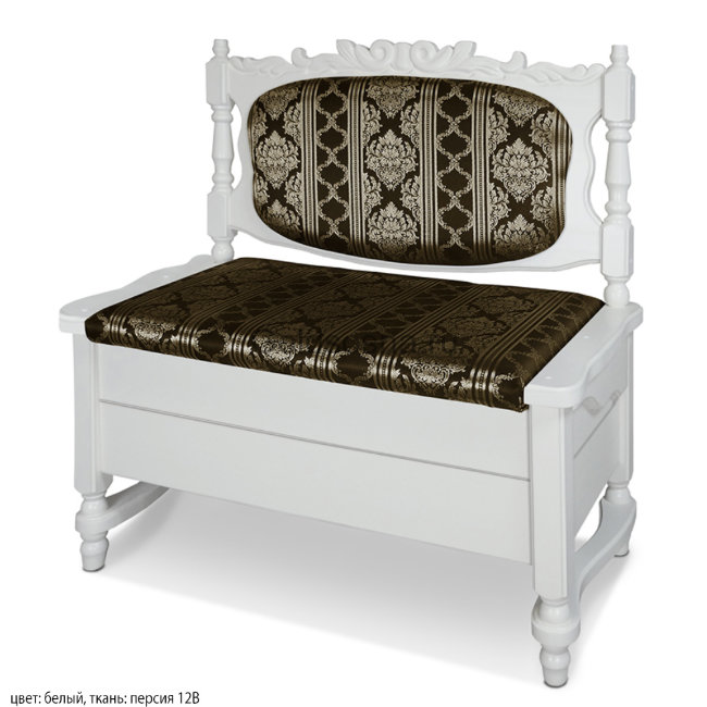 Диван Картрайд с резьбой и углубленным ящиком Диван Картрайд с резьбой и углубленным ящиком