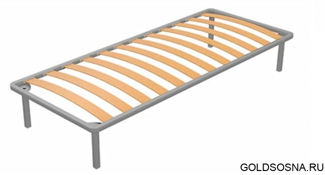 Ортопедическое основание с врезными латодержателями (цельносварные)