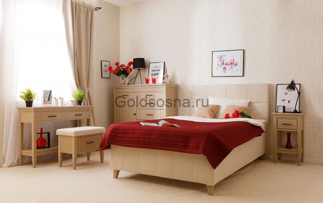 Спальня из коллекции Дания New №4 Спальня из коллекции Дания New №4