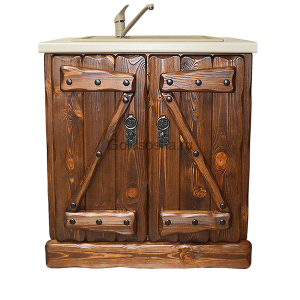 Ящик напольный под мойку Медведь (2 двери) Ящик напольный под мойку Медведь (2 двери)