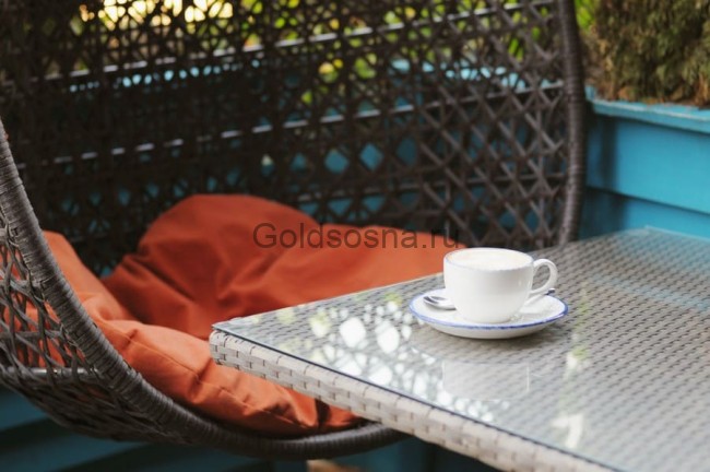 Стол Компания, серо-коричневый