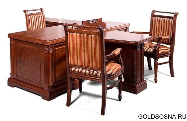 Стол рабочий с приставками Престиж ГМ 5974 Стол рабочий с приставками Престиж ГМ 5974