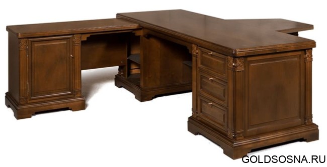 Стол рабочий с приставками Престиж ГМ 5974 Стол рабочий с приставками Престиж ГМ 5974