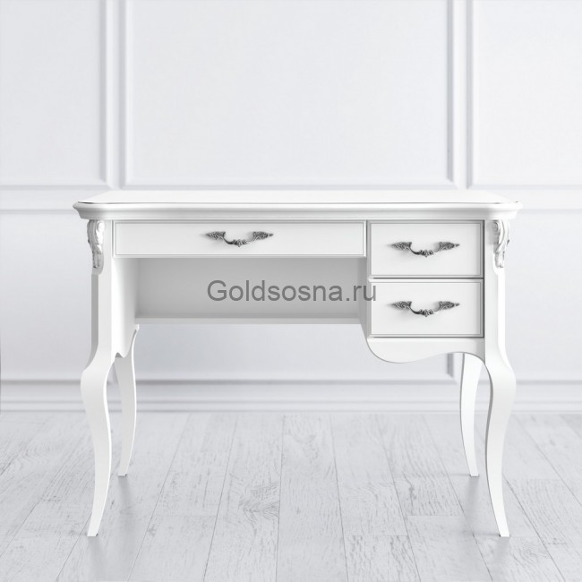 Кабинетный стол пристенный Silvery Rome малый Кабинетный стол пристенный Silvery Rome малый
