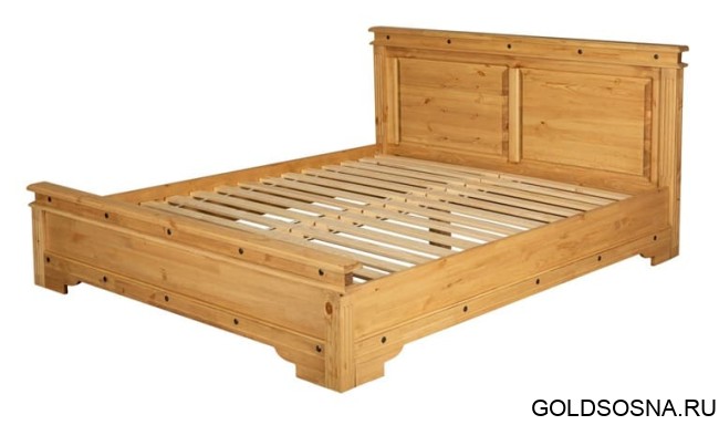 Кровать двухспальная Викинг 01