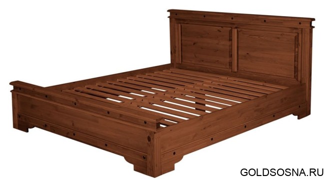Кровать двухспальная Викинг 01