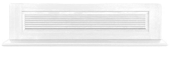 Полка настенная Рауна 165 (белый воск УКВ) Полка настенная Рауна 165 (белый воск УКВ)