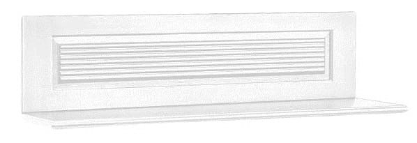 Полка настенная Рауна 165 (белый воск УКВ) Полка настенная Рауна 165 (белый воск УКВ)