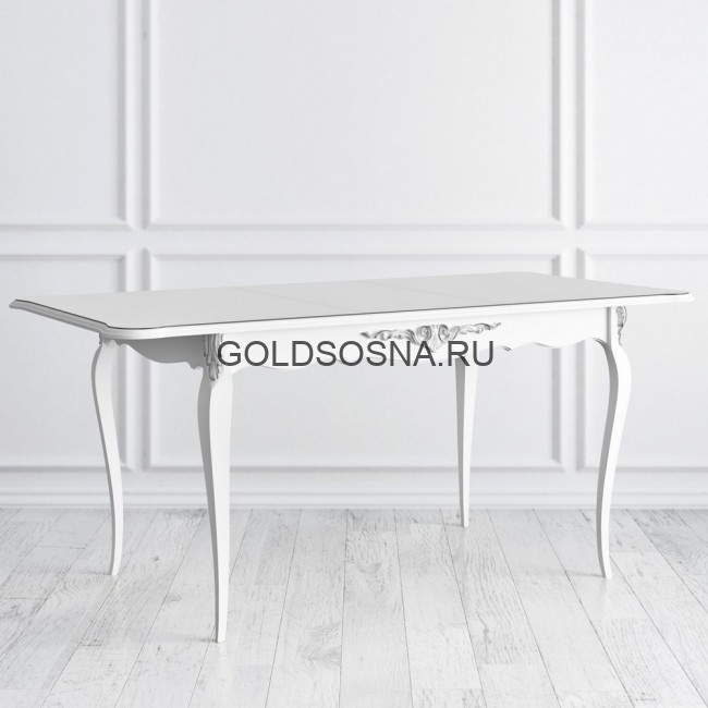 Стол обеденный раскладной Silvery Rome Стол обеденный раскладной Silvery Rome