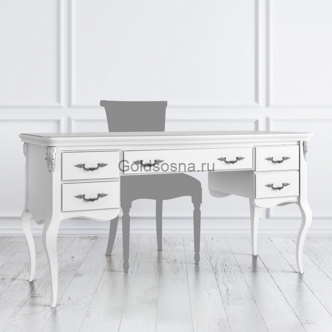 Кабинетный стол широкий Silvery Rome Кабинетный стол широкий Silvery Rome