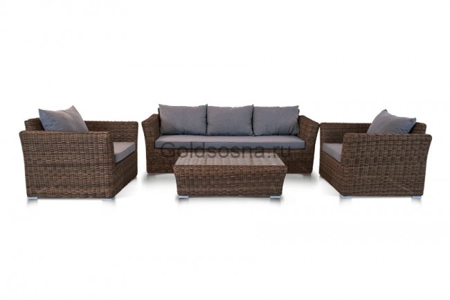 Лаунж зона Капучино коричневый Лаунж зона Капучино коричневый