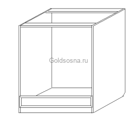 Тумба 60 (под духовку) Скайда 1 Тумба 60 (под духовку) Скайда 1