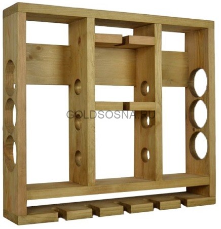 Полка винная 645x570