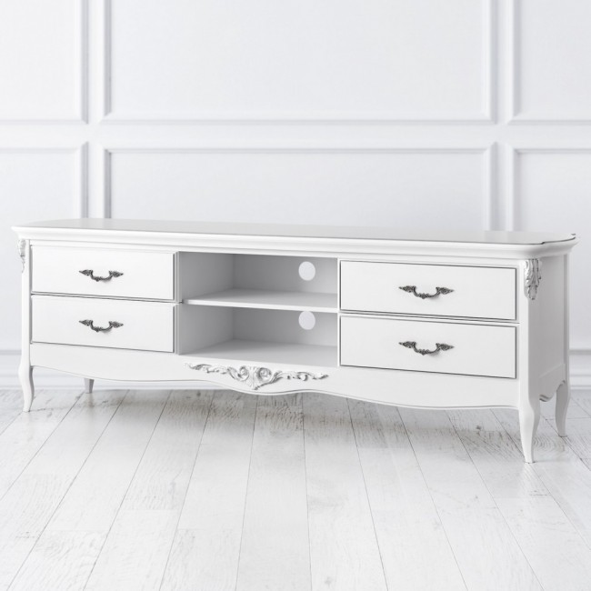 Тумба ТВ широкая Silvery Rome