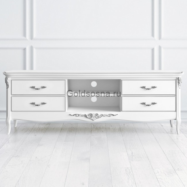 Тумба ТВ широкая Silvery Rome