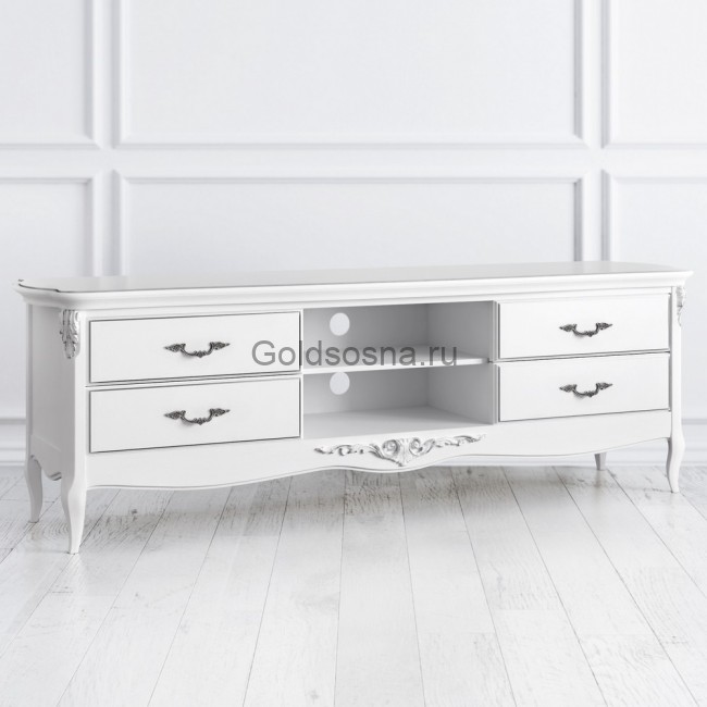 Тумба ТВ широкая Silvery Rome