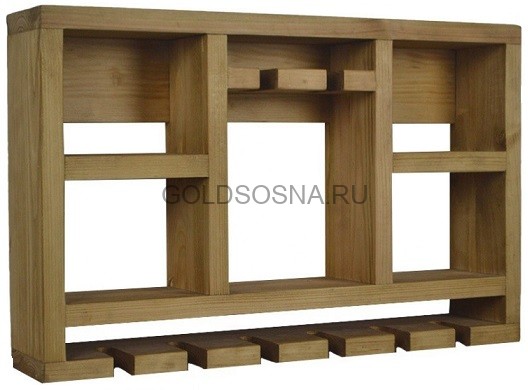 Полка винная 650x410