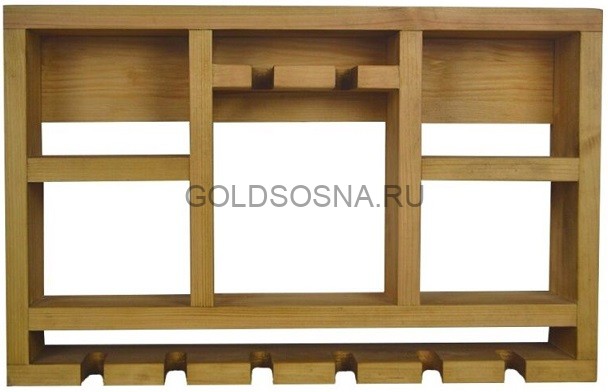 Полка винная 650x410
