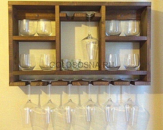 Полка винная 650x410