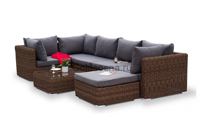 Лаунж зона Лунго коричневая Лаунж зона Лунго коричневая