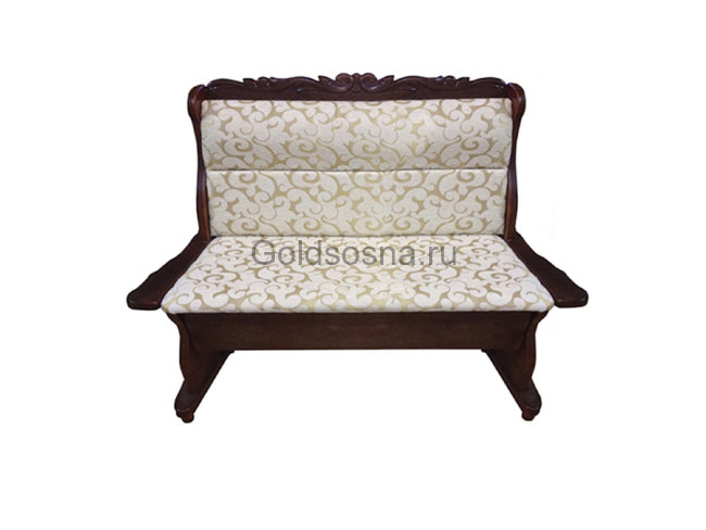 Диван Себастьян с резьбой Муром