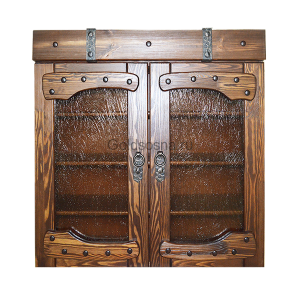 Ящик навесной Русич (2 двери) стекло