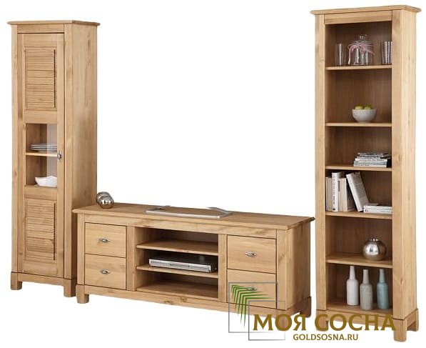 Шкаф для книг Рауна 00 (бейц/масло) Шкаф для книг Рауна 00 (бейц/масло)