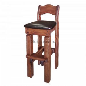 Стул барный Добряк (кожа)