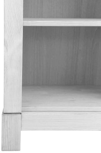 Шкаф для книг Рауна 00 (белый воск УКВ) Шкаф для книг Рауна 00 (белый воск УКВ)