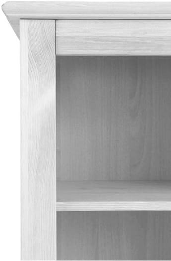 Шкаф для книг Рауна 00 (белый воск УКВ) Шкаф для книг Рауна 00 (белый воск УКВ)