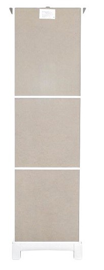 Шкаф для книг Рауна 00 (белый воск УКВ) Шкаф для книг Рауна 00 (белый воск УКВ)