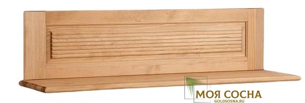 Полка настенная Рауна 110 (бейц/масло)