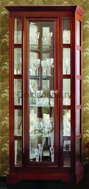 Шкаф с витриной Полонез ММ-174-01 (ММ-174-01/01) Шкаф с витриной Полонез ММ-174-01 (ММ-174-01/01)