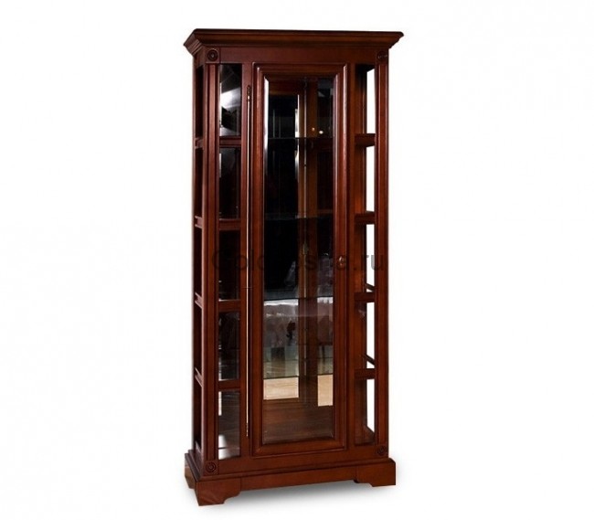 Шкаф с витриной Полонез ММ-174-01 (ММ-174-01/01) Шкаф с витриной Полонез ММ-174-01 (ММ-174-01/01)