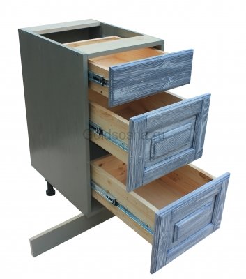 ШКАФ-СТОЛ "МОНБЛАН" (400) (С 3-МЯ ЯЩИКАМИ)