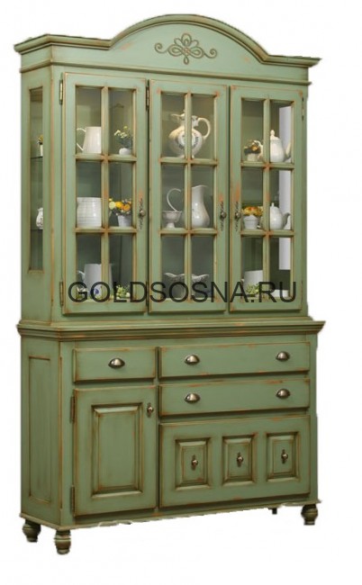 Сервант 3-ств Валенсия 2-33