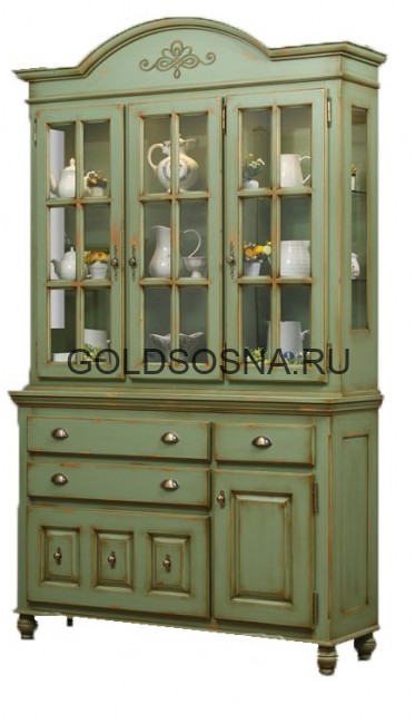 Сервант 3-ств Валенсия 2-33