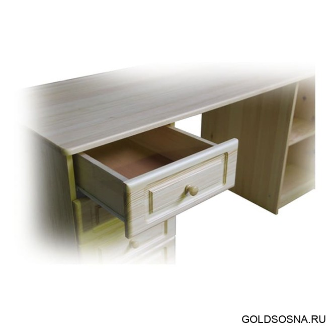 Стол письменный 2-тумбы двери+ящик Стол письменный 2-тумбы двери+ящик