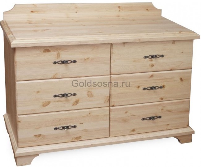 Комод Брусно 6 ящиков