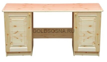 Стол письменный 2 тумбы-2 двери Добрый Мастер Стол письменный 2 тумбы-2 двери Добрый Мастер