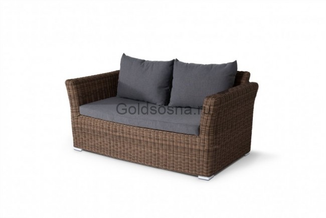 Лаунж зона Капучино Дабл коричневый