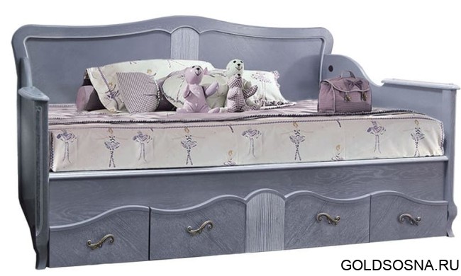 Кровать односпальная Лаура ММ-267-20 Кровать односпальная Лаура ММ-267-20