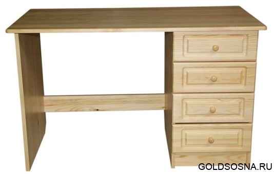 Стол письменный 4 ящика Добрый Мастер Стол письменный 4 ящика Добрый Мастер