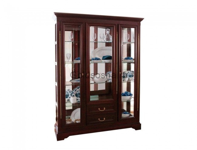 Шкаф с витриной Полонез ММ-174-09 Шкаф с витриной Полонез ММ-174-09