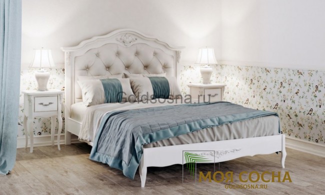 Прикроватная тумба Silvery Rome 3 ящика малая Прикроватная тумба Silvery Rome 3 ящика малая