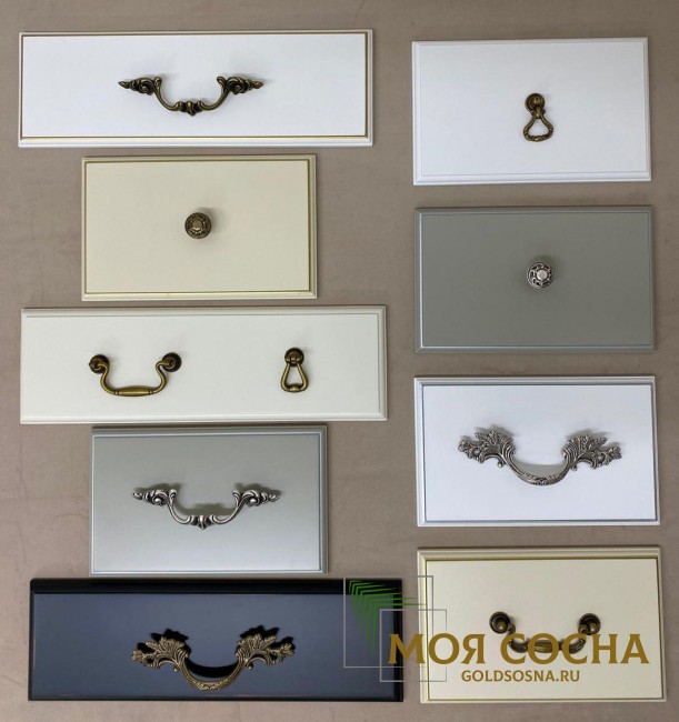 Прикроватная тумба Silvery Rome 3 ящика малая Прикроватная тумба Silvery Rome 3 ящика малая