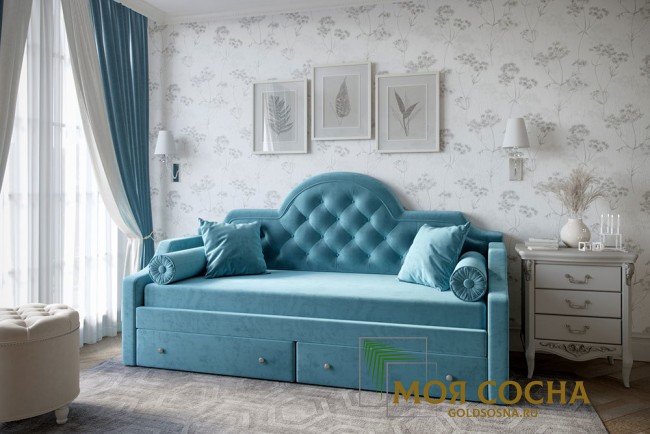 Прикроватная тумба Silvery Rome 3 ящика малая Прикроватная тумба Silvery Rome 3 ящика малая