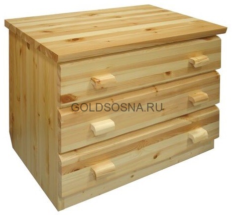 Комод Скандинавия 3 ящика