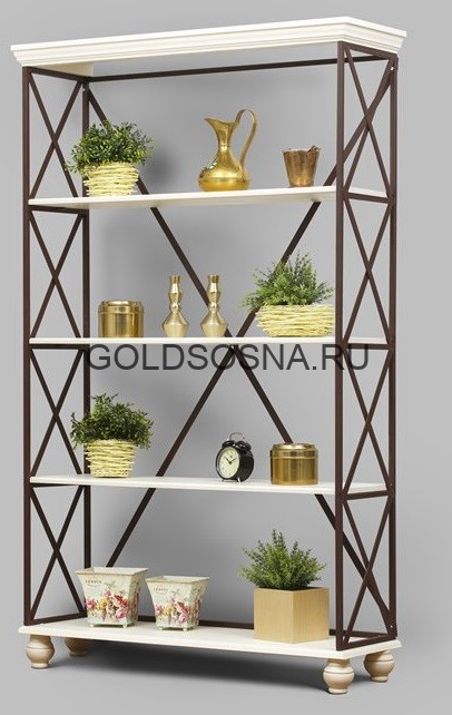 Стеллаж кованый Валенсия 2-47 Стеллаж кованый Валенсия 2-47